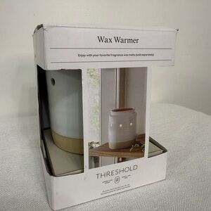 Threshold Ceramic Wax Warmer in White and Tan